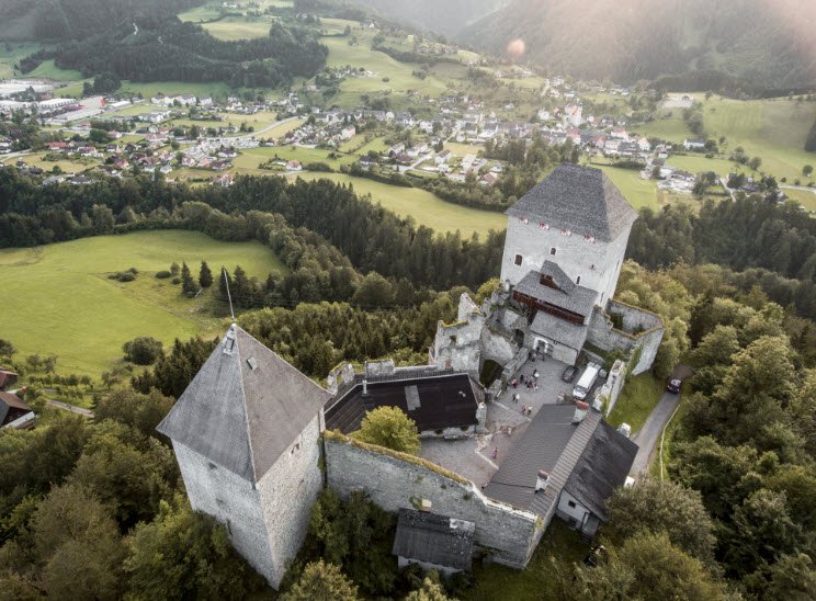 Burgruine Gallenstein, Sankt Gallen, Styria, Austria, Austria
